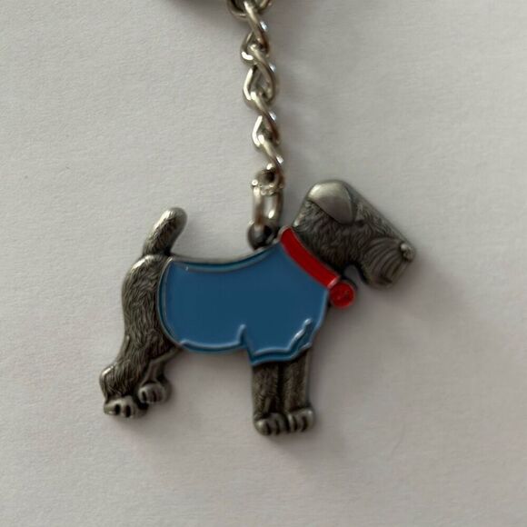 Enameled Dog Keychain - Picture 2 of 4